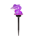 3D Solar Gartenstecker mit Farbwechsel-LED,