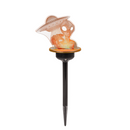 3D Solar Gartenstecker mit Farbwechsel-LED,