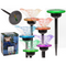 3D Solar Gartenstecker mit Farbwechsel-LED,