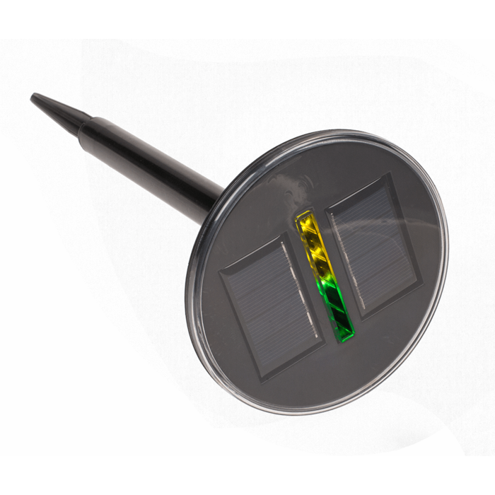 3D Solar Gartenstecker mit Farbwechsel-LED,