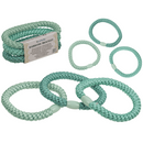 Textil-Haarband/Armband, Blue Shades,