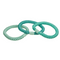 Textil-Haarband/Armband, Blue Shades,