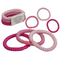 Textil-Haarband/Armband, Pink Shades