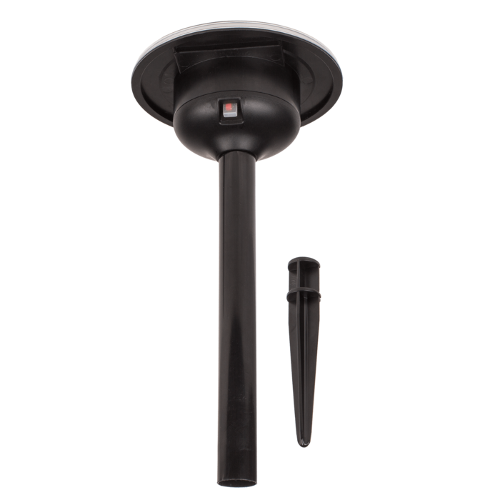 3D Solar Gartenstecker mit Farbwechsel-LED,