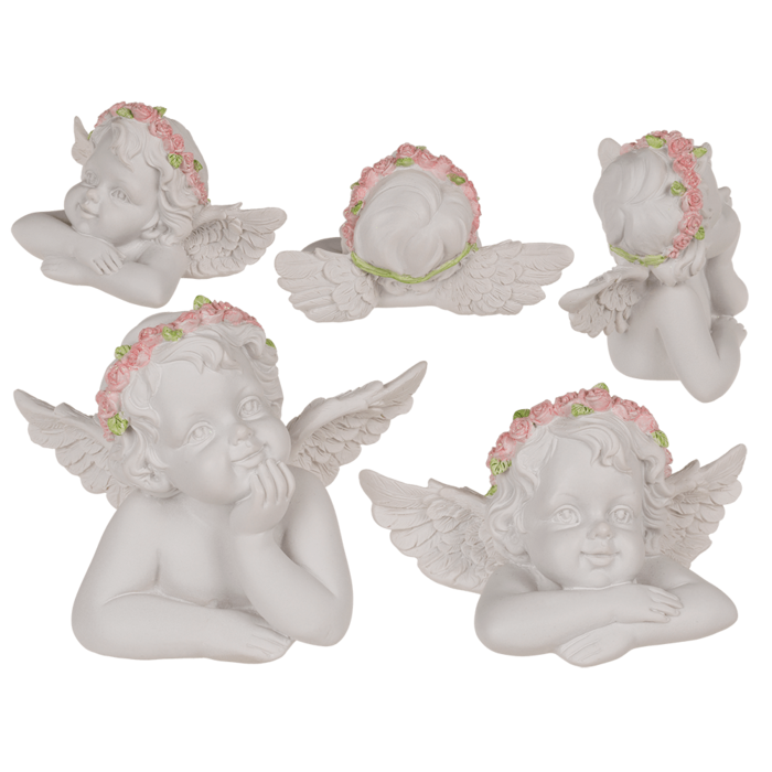 Engel-Pärchen, Amüsiert,
