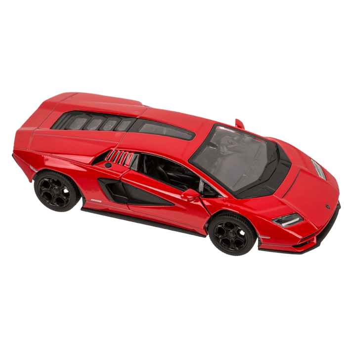 Metall-Modellauto mit Rückziehmotor, Lamborghini,