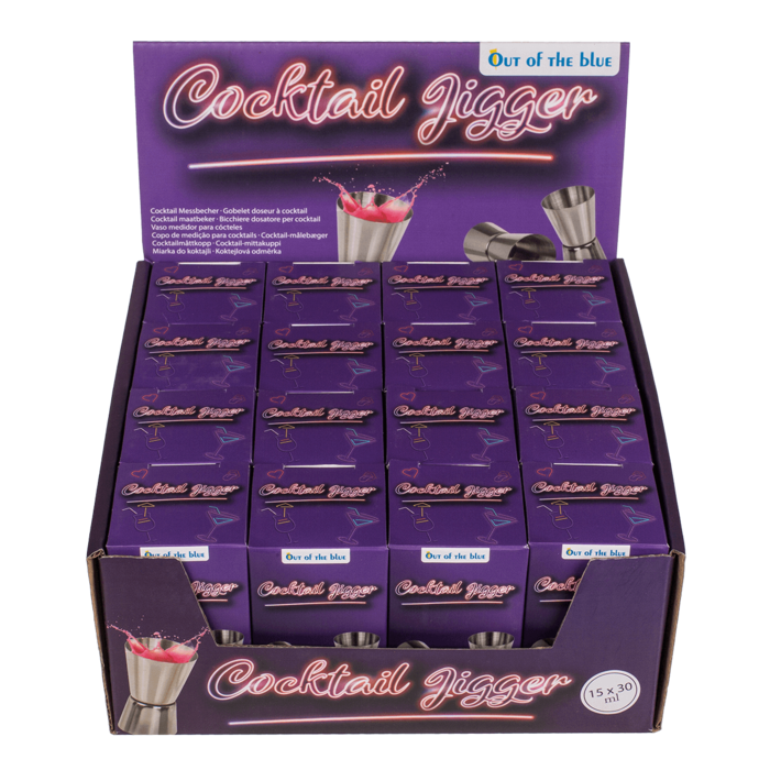 Cocktail Messbecher, 15 x 30 ml,