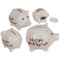 "Sparschwein ""Happy Birthday"", ca. 8,8 cm,"