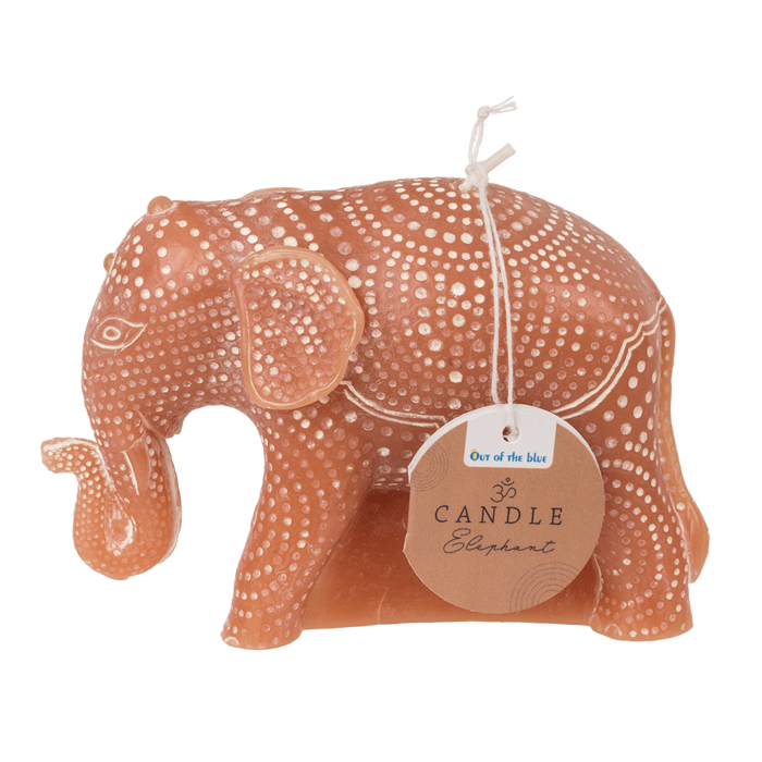 Kerze, Elefant, ca. 11,5 x 4,5 x 8,5 cm