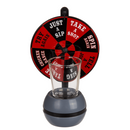 Trinkspiel, Wheel of Shots, mit Shooter-Glas &