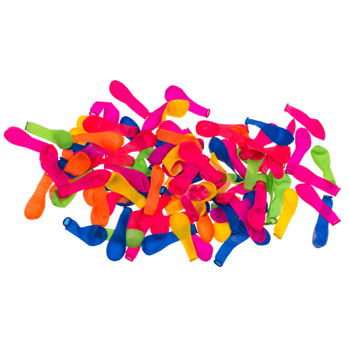 Wasserballonpumpe mit 100 Wasserbomben,