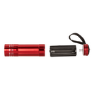 Alu-Taschenlampe mit COB-LED, ca. 8,5 cm,
