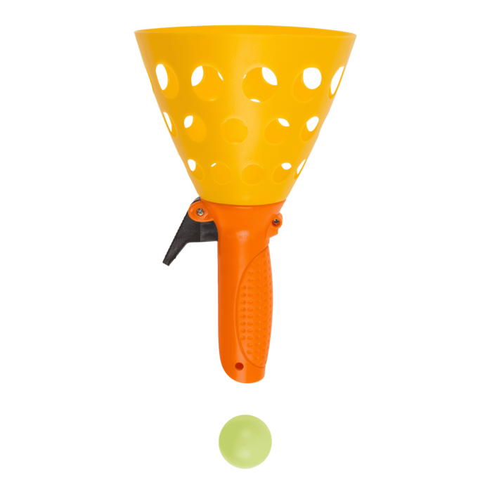 2 in 1 Fangspiel, mit Glow in the Dark Bällen,
