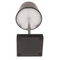 Schwarze Tisch-Lampe mit LED,