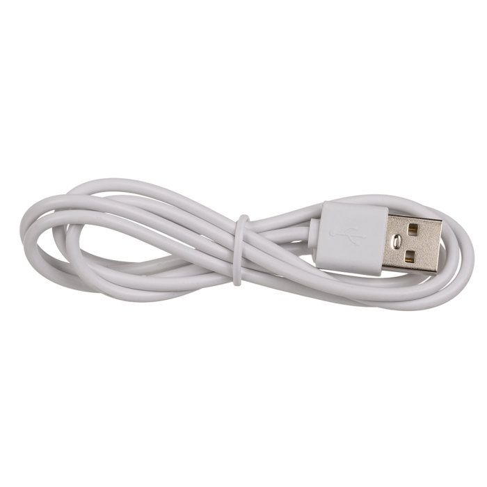 Schwarze Tisch-Lampe mit LED,