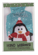 Handwärmer, Wärmflasche mit Fleeceüberzug,