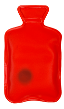 Handwärmer, Wärmflasche mit Fleeceüberzug,