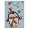 Papier-Geschenktüte, Christmas Friends,