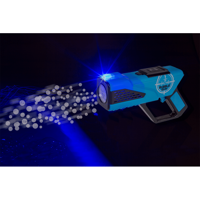 Seifenblasenpistole mit LED, 25 cm,