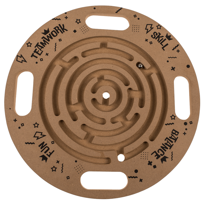 Stahlkugel-Scheibenlabyrinth, 34 cm,