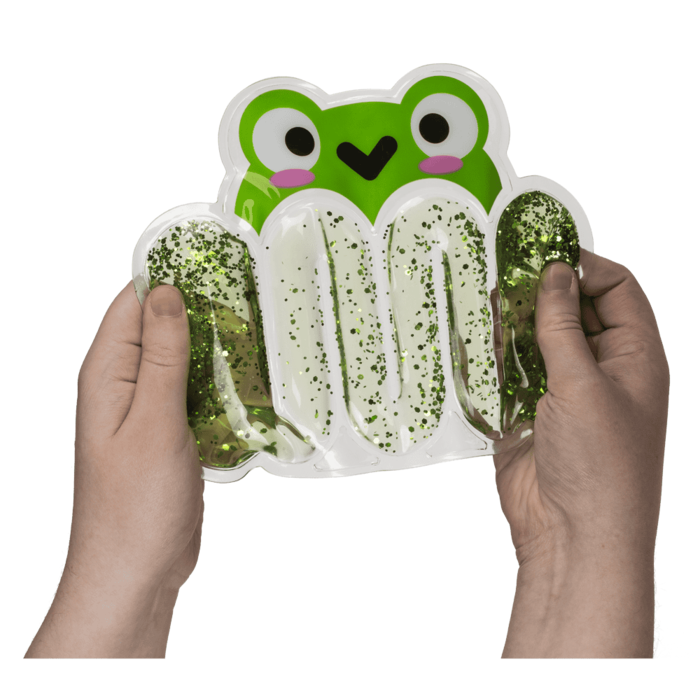 Tier-Sensorikspielzeug mit Glitzer,