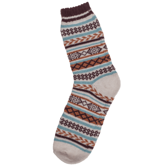 Damen-Stricksocken, Natural,