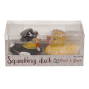 Quietsche-Enten, Brautpaar, 6 cm,