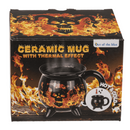 Becher, Feuerteufel, Steingut, Thermoeffekt,