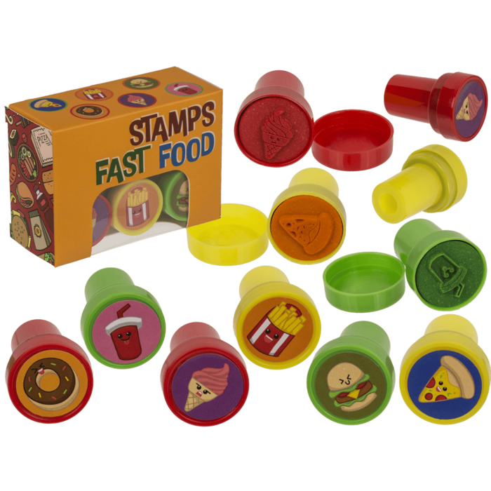 Stempel, Fast Food, 2,5 cm,