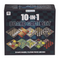 Brettspiel Set, 10 in 1, 15 x 15 cm,