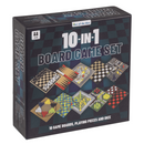 Brettspiel Set, 10 in 1, 15 x 15 cm,
