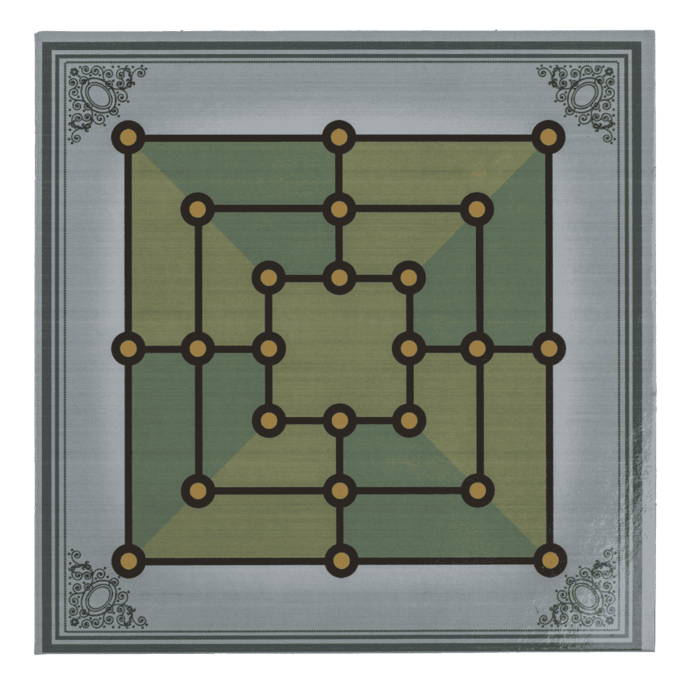 Brettspiel Set, 10 in 1, 15 x 15 cm,