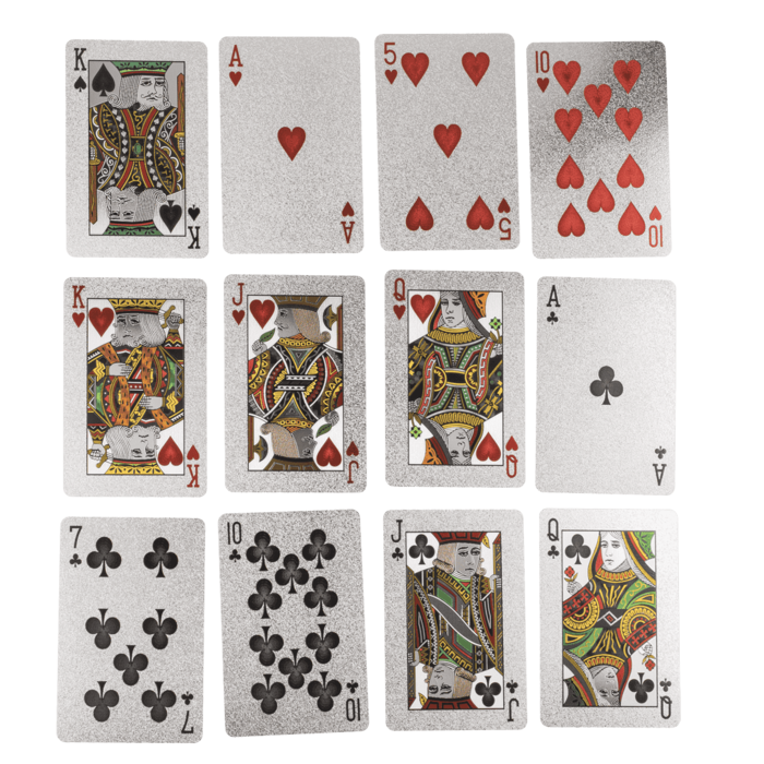 Deluxe Spielkarten, ca. 5,7 x 8,7 cm,