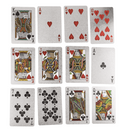 Deluxe Spielkarten, ca. 5,7 x 8,7 cm,