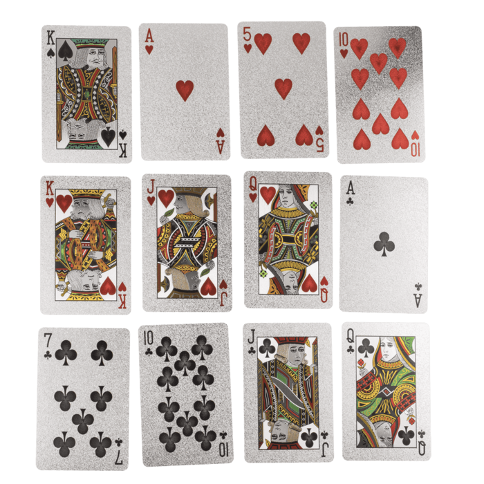 Deluxe Spielkarten, ca. 5,7 x 8,7 cm,