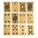 Deluxe Spielkarten, ca. 5,7 x 8,7 cm,