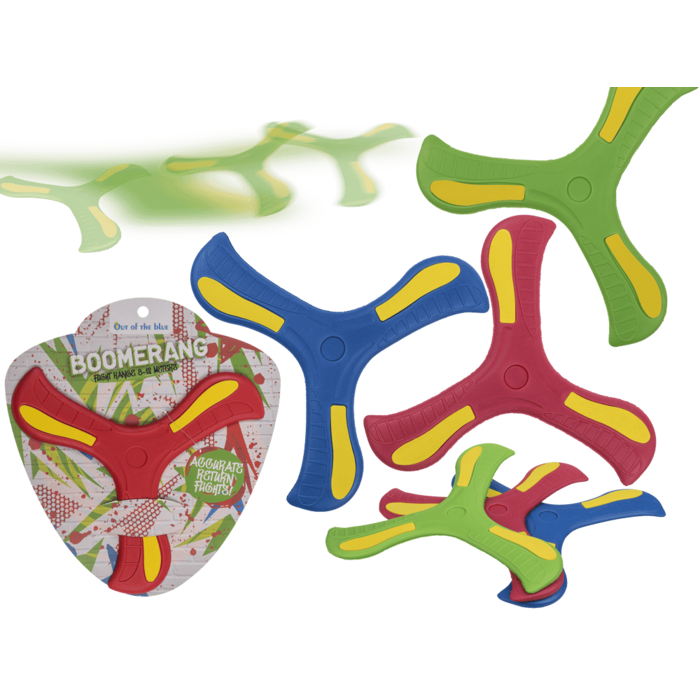 Boomerang, Reichweite 8-12m,