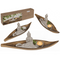 Naturfarbene Holz-Schale,