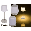 Teleskop-Tischleuchte mit LED, dimmbar,
