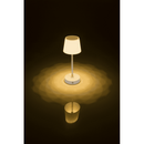 Teleskop-Tischleuchte mit LED, dimmbar,