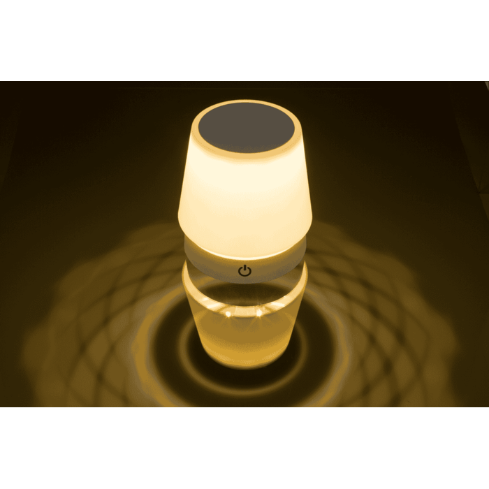 Teleskop-Tischleuchte mit LED, dimmbar,