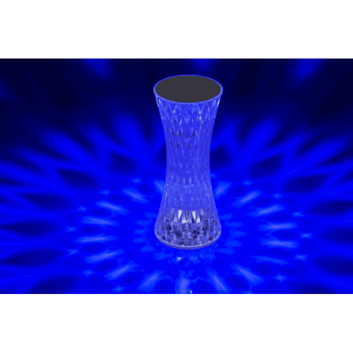 Kristall-Leuchte, mit Farbwechsel-LED,