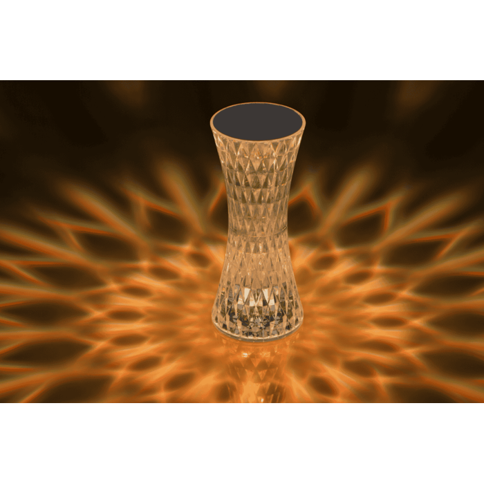 Kristall-Leuchte, mit Farbwechsel-LED,