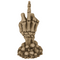 Skeletthand, Fuck Off, auf Totenkopfbasis,