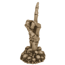 Skeletthand, Fuck Off, auf Totenkopfbasis,