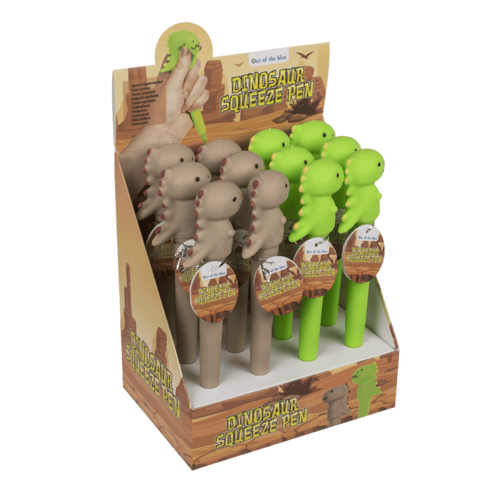 Squeeze-Kugelschreiber, Dinosaurier,