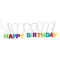 "LED-Lichterkette ""Happy Birthday"", L: 1,70 m.,"