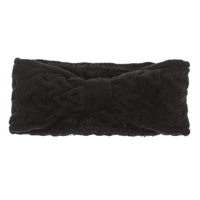 Damen Winter-Stirnband, mit Innenfutter,