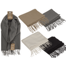 Winter Schal mit Fransen,