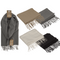 Winter Schal mit Fransen,